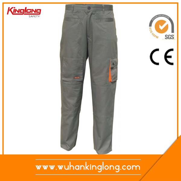 2015 New Design Mens Canvas Color Combination Workwear Trousers Pants