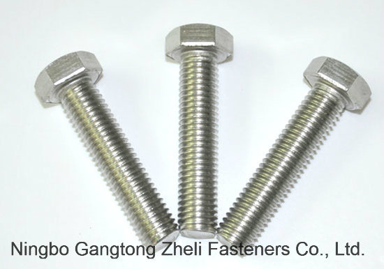 Stainless Steel Heavy Hex Bolt DIN933 of A2 A4