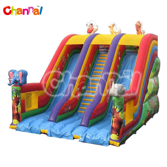 Maxi Jungle Inflatable Slide/Commercial Inflatable Slide Bb046