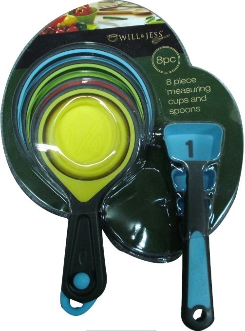 Measuring Cup & Spoon 4PCS Set, Kitchen Tool, Kitchen Gadget