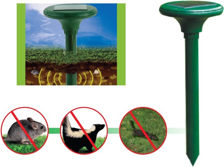 Solar Mole Repeller