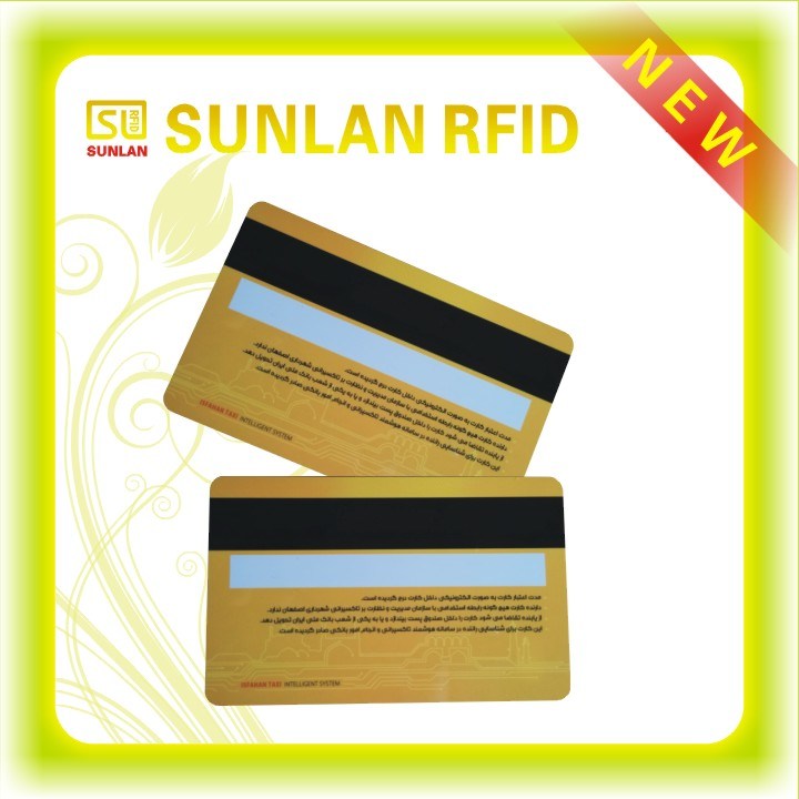 30mil Thickness Contactless Smart Card with Magnetic Stripe
