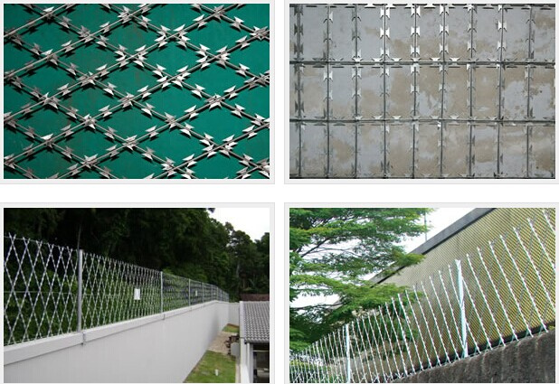 Bto22 Square Hole Welded Razor Fence