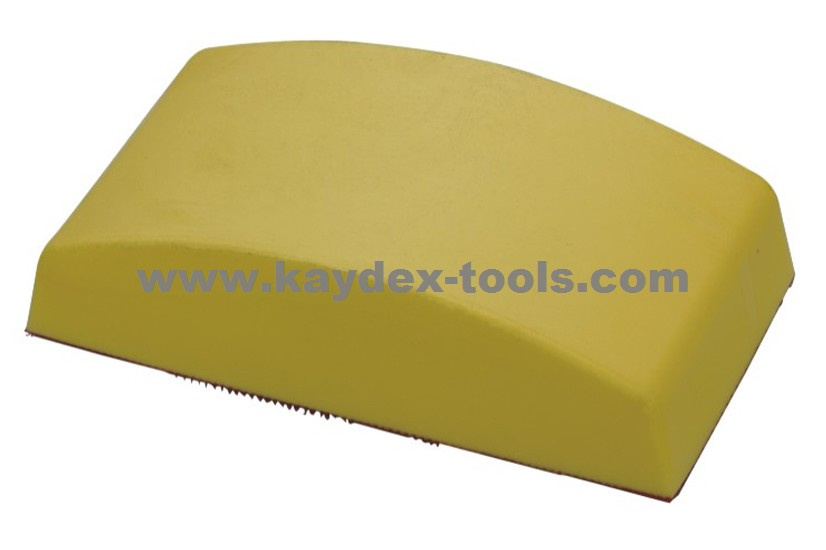 128mm X 65mm X 35mm - PU Sanding Block with Velcro (0582601)