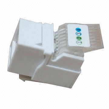 Cat3 Rj11 Telecommunication/Voice UTP Keystone Jack for 6p6c