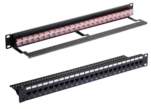 Cat 5e UTP 24 Port Patch Panel (Modularization)