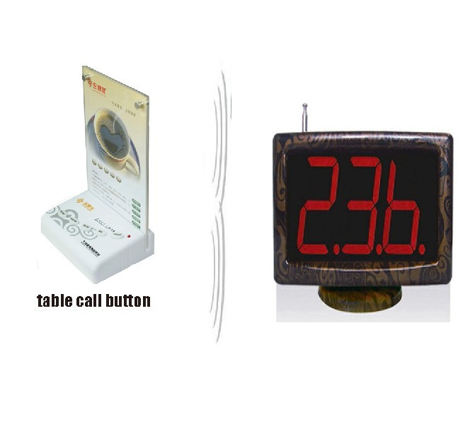 Waiter Table Call Bell Wireless Paging System for Restaurant