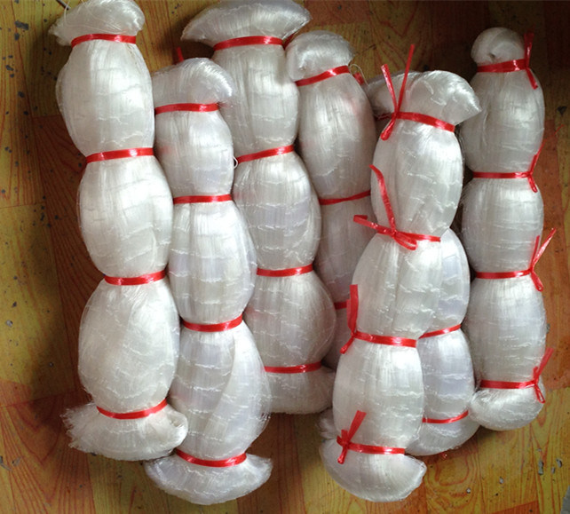 Nylon Monofilament Fishing Net with White Color for Wholesale