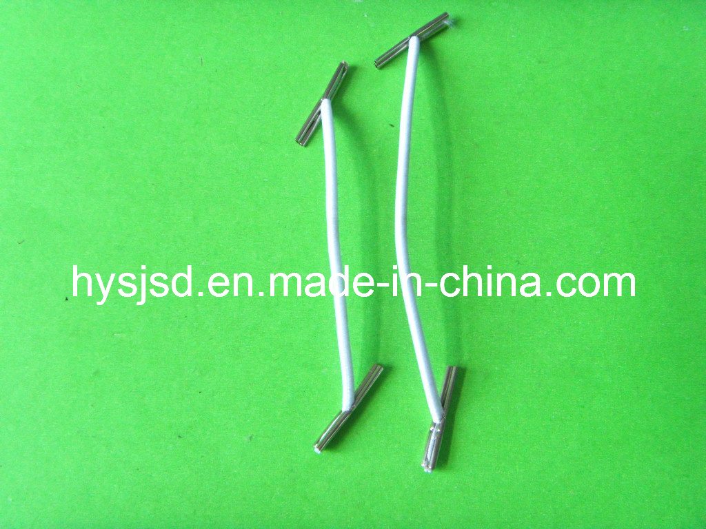 Latex Elastic Treasury Tag with Metal End