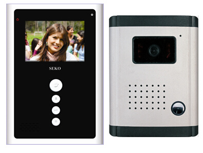 Water Proof 3.8 Inch Video Door Phone with Intercom