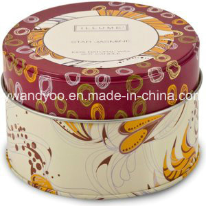Customized Printing Tin Candle