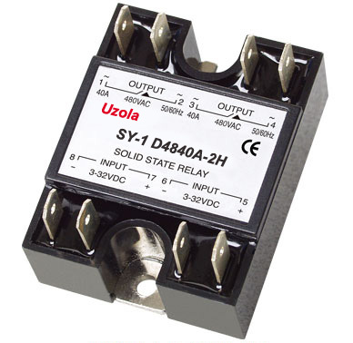 SSR Solid State Relays (2 inputs, 2 outputs) (SY-1 D4840-2H)