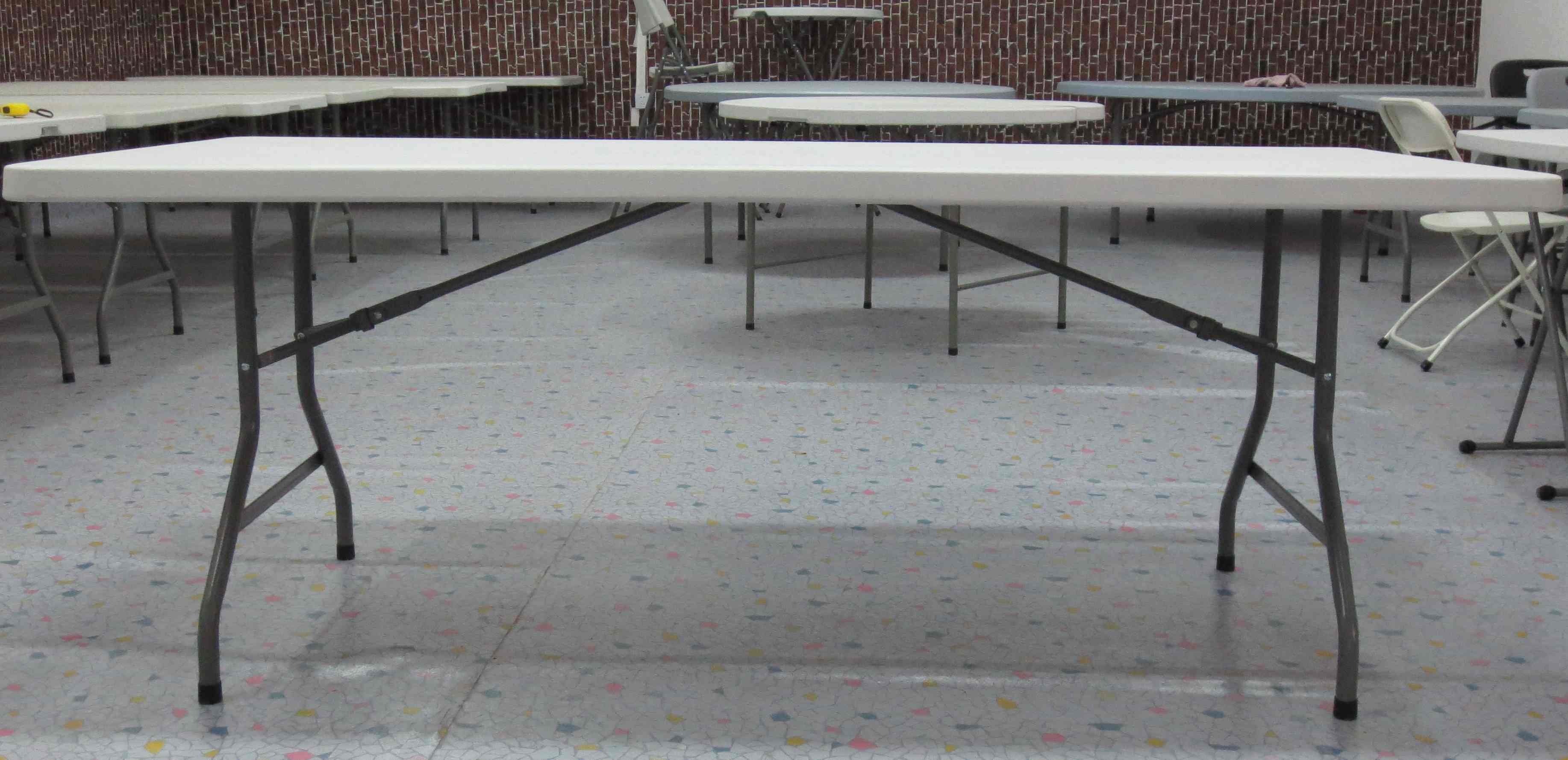 180cm Half Folding Table, Bifold Table, Plastic Folding Table