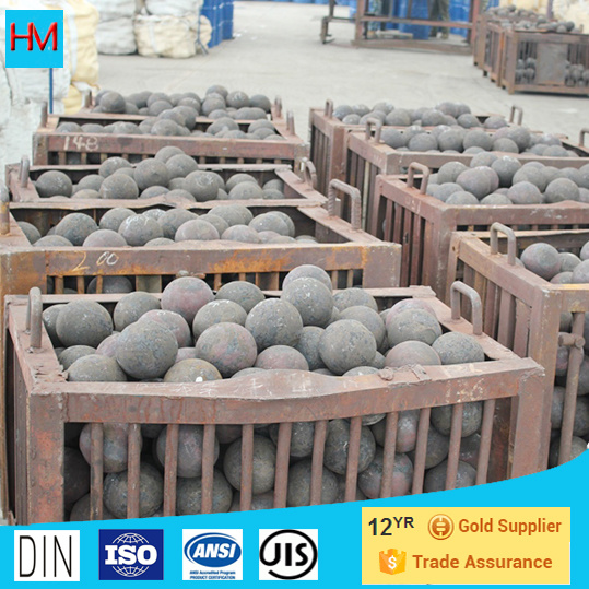 High Hardness Forged Steel Ball for Ferrous Mine