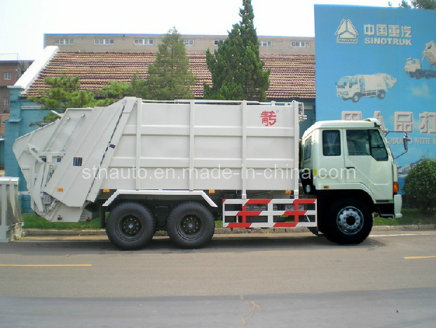 HOWO 6X4 Compressed Garbage Truck 10-12m3