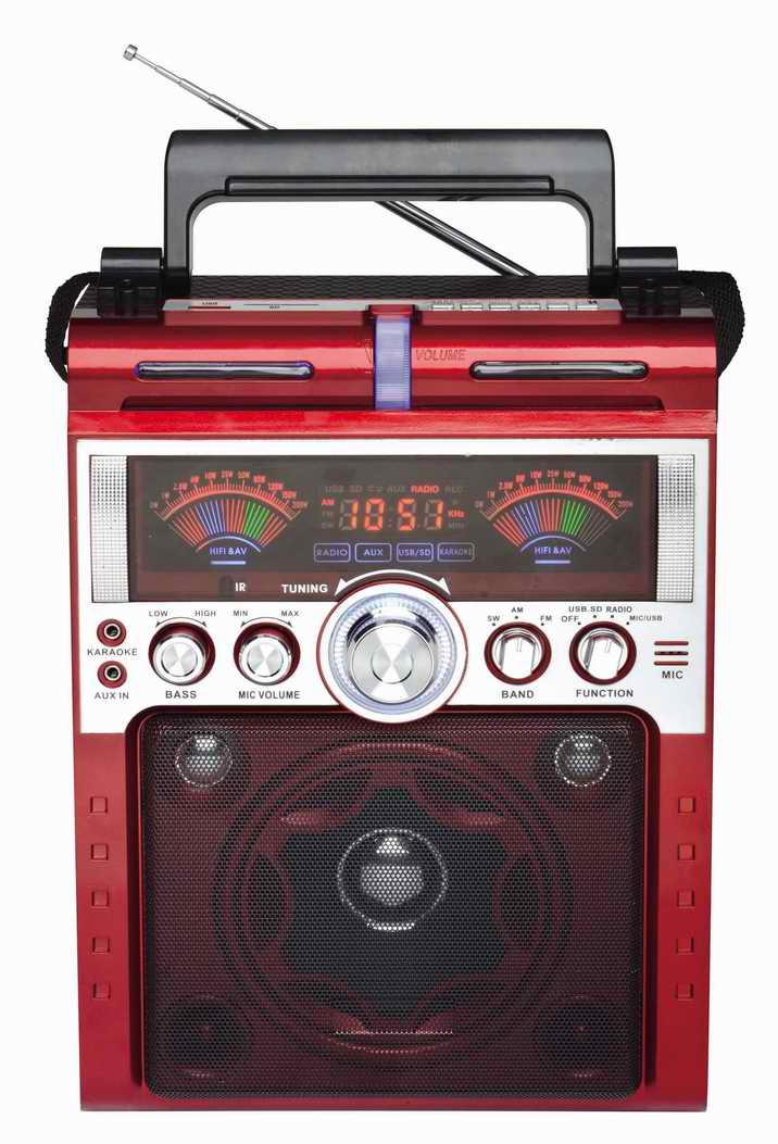 Portable, Home Radio with Digital Display