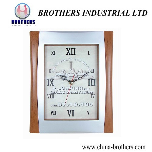 Wall Clock Barometer