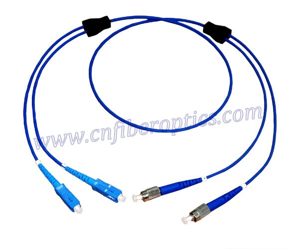 Armored Optical Fiber Patch Cord (SC/UPC-FC/UPC)