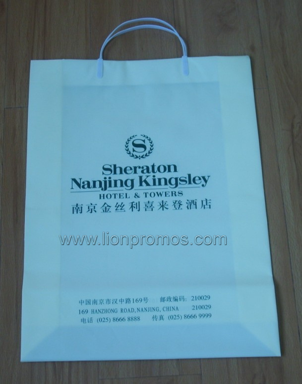 Hotel Logo Printed Plastic Laundry Bag