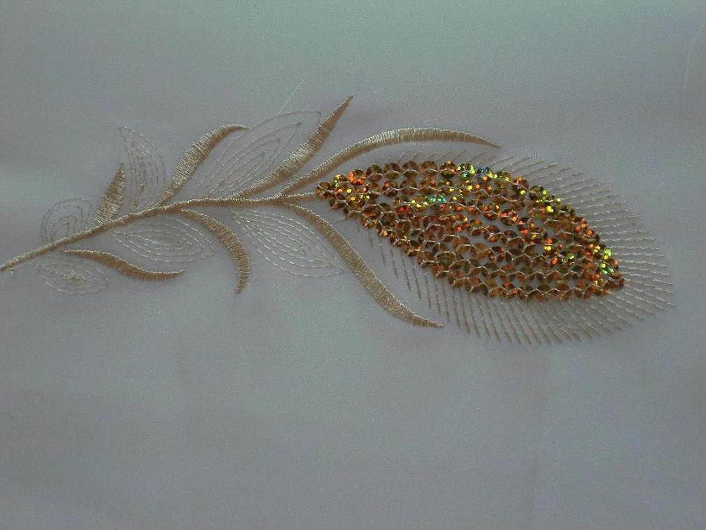 Spangle Embroidery Fabric