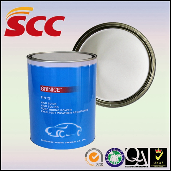 Gn-S01 White 2k Solid Car Paint