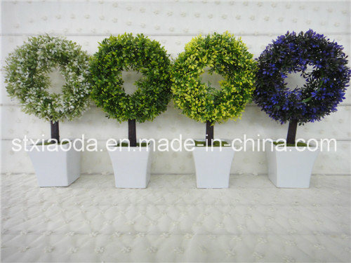 Artificial Plastic Potted Flower (XD14-262)