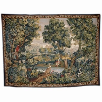 Flat Weave Wool Tapestry