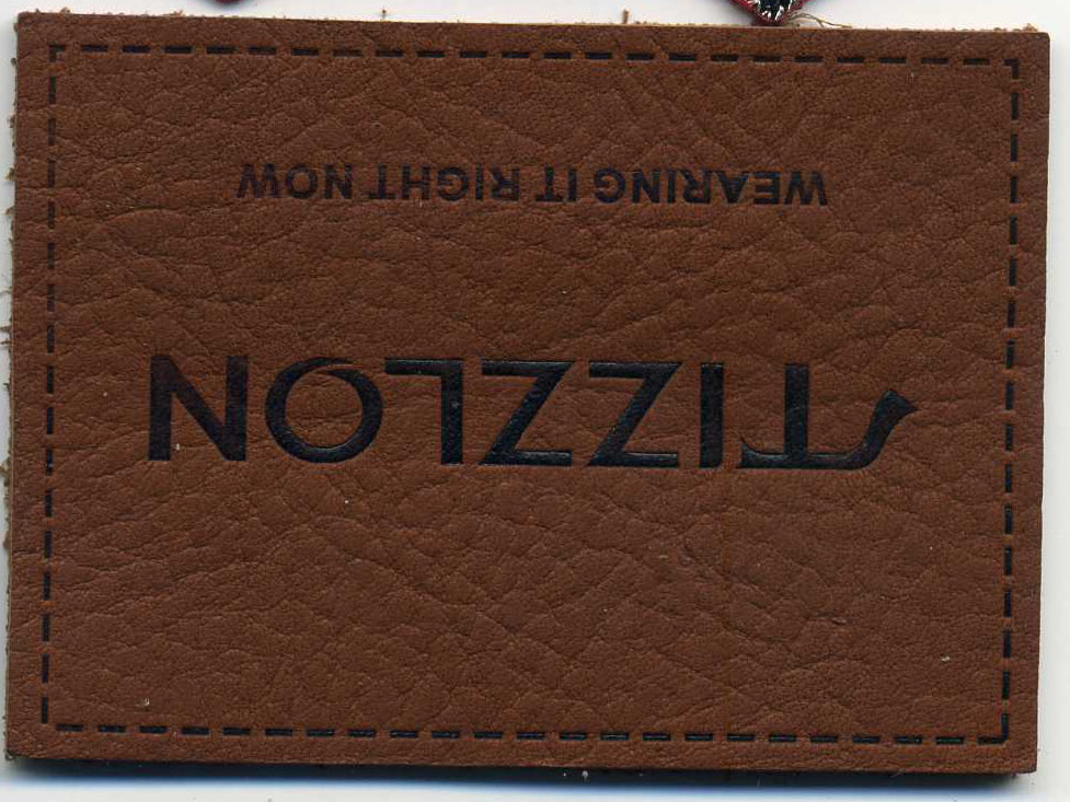Embossed Label