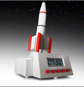 Rocket Alarm Clock (HGF-015)