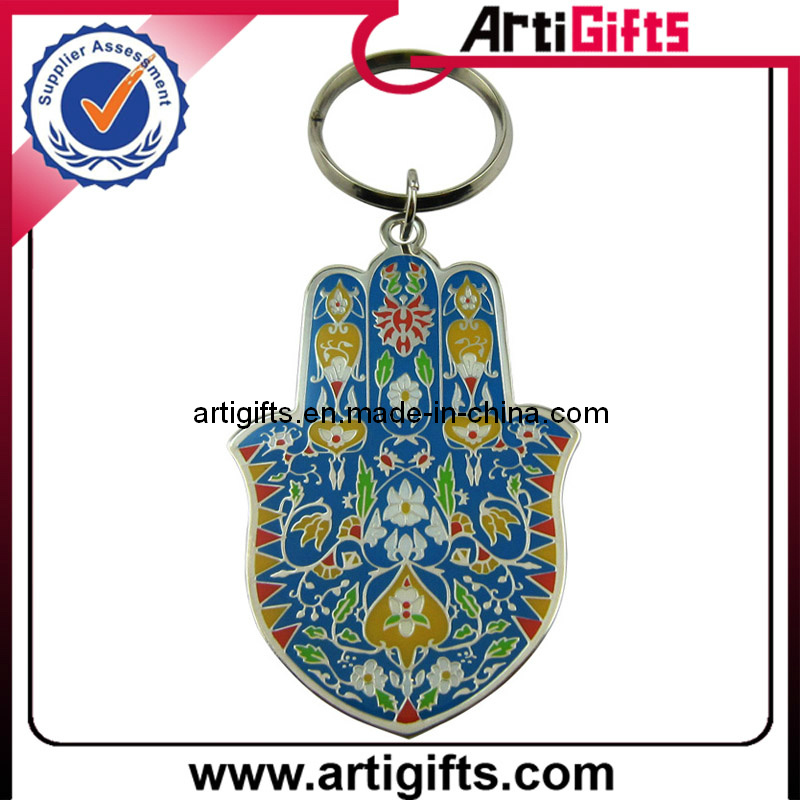 Promotion Keychain Gifts with Soft Enamel and Epoxy