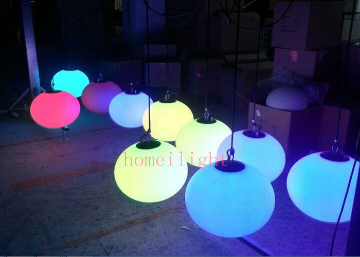 Rechargeable Battery RGB Full Color Outdoor LED Ball Light for Party, Christmas