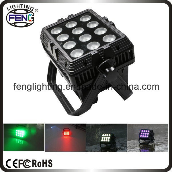 12PCS RGBWA Battery Outdoor Stage Lighting