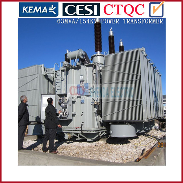 110kv 31.5mva Three Phase Two Winding on Load Tap Changing Oil Immersed Power Transformer