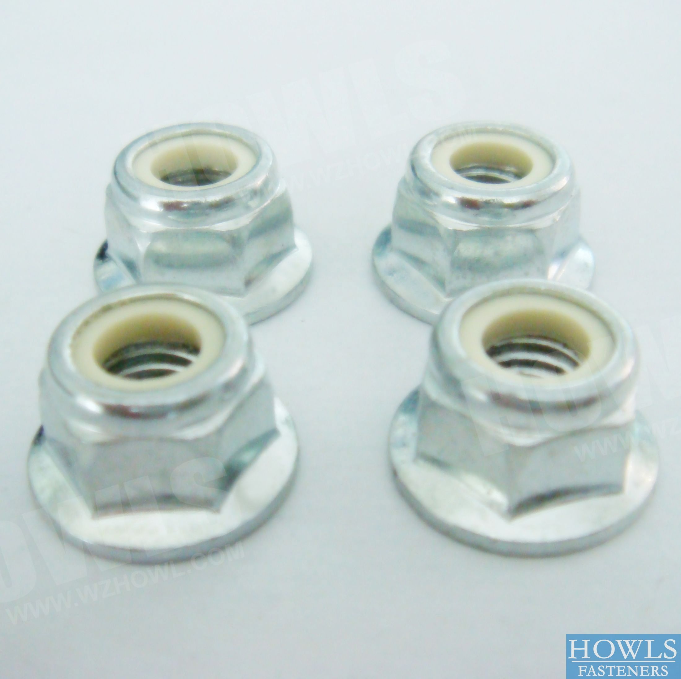 Flange Nylon Insert Lock Nut With Fastener (DIN6926) (DIN6926)
