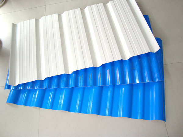 Anti Corrosion PVC Plastic Corrugated Roof Tile Sheet