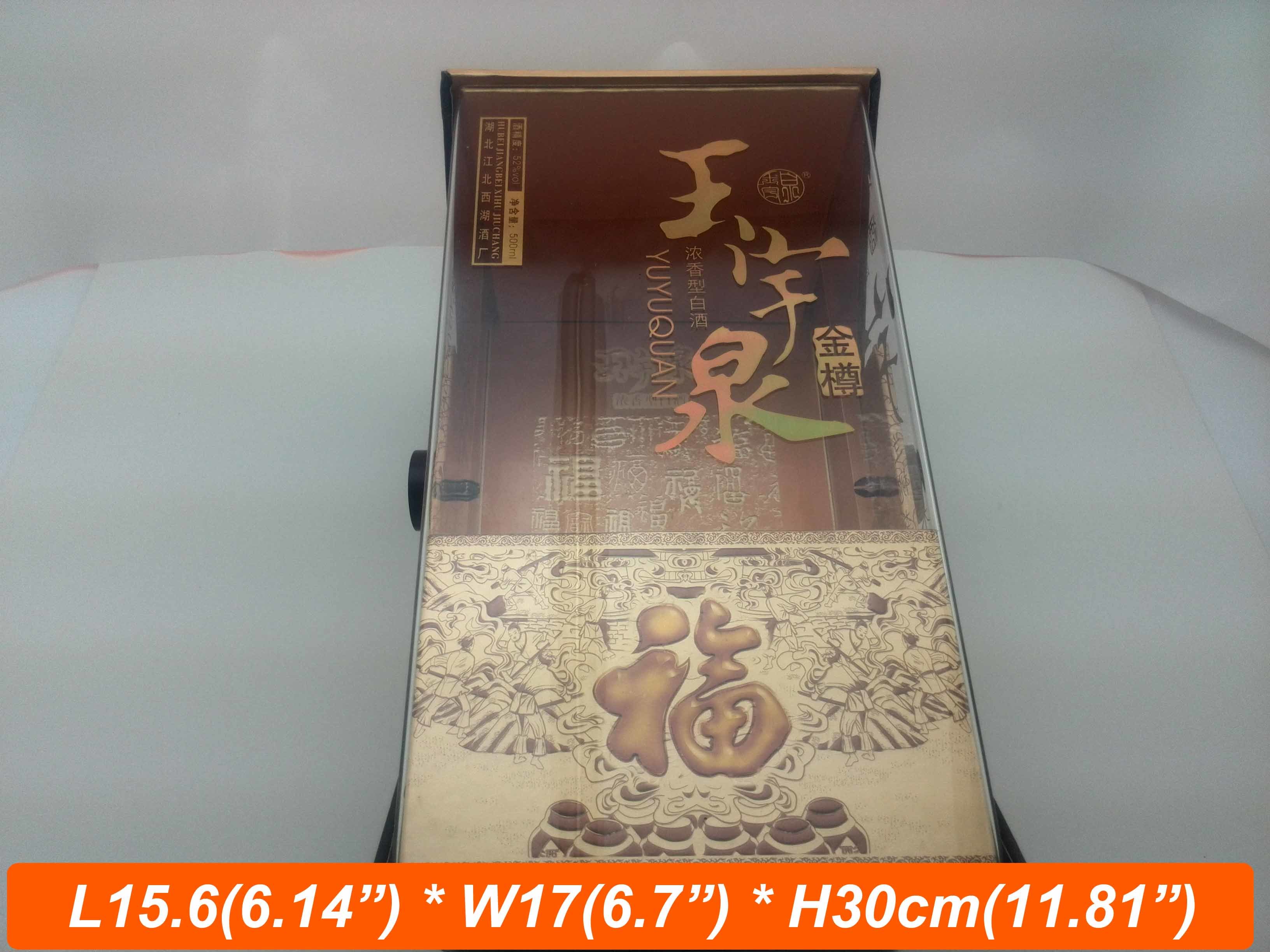 Clear UV Printing Wood Acrylic Box Packaging Gift Box