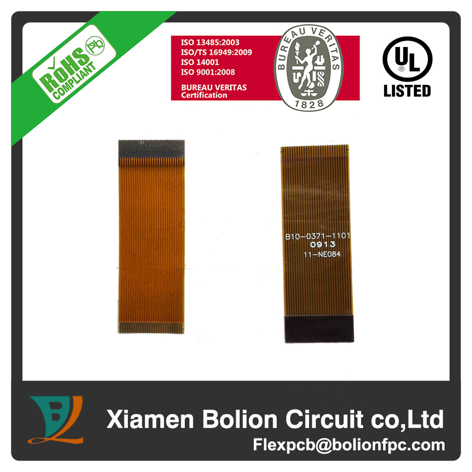 Single-Sided Flexible PCB with Pi Stiffener