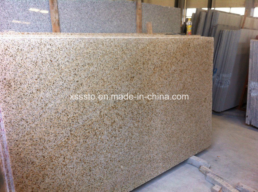 Shandong Rusty G682 Yellow Misty Granite Stone Slabs & Countertops