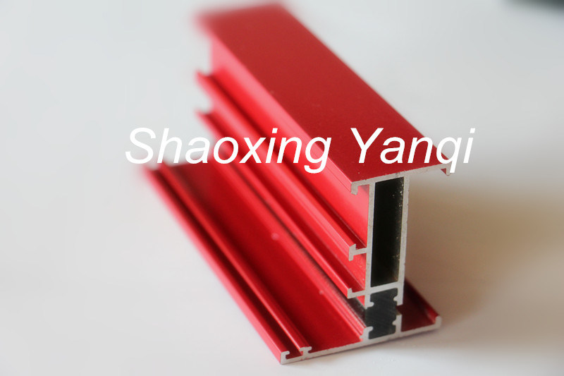 Window&Door Frame/Aluminum Profile with Injection/Powder Coating/Red/Heat Insulation Profile