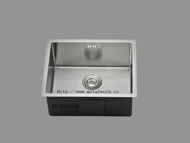 High Precision Handmade Kitchen Sink Supplier 533X432X228m