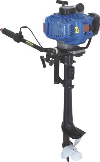 Outboard Motor with Air Cooling