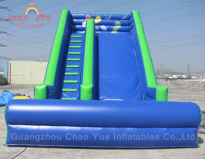 0.9mm PVC Tarpaulin Inflatable Slide, Inflatable Water Slide for Rental