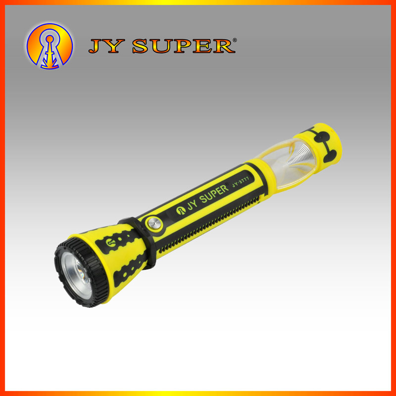 Jy Super Emergency LED Torch with 1+3 LED for Outdoor
