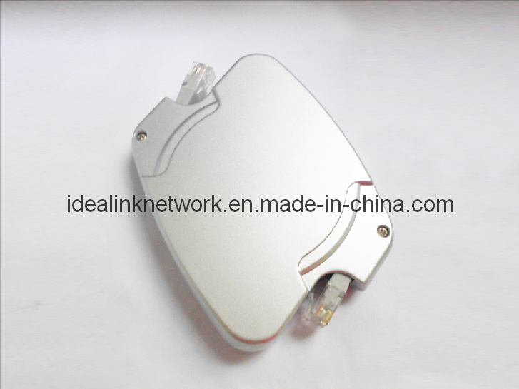 CAT6 UTP/FTP Retractable Flat Patch Cord