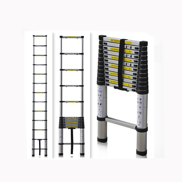 Hot Selling Folding Aluminum Telescopic Ladder with 3.8m