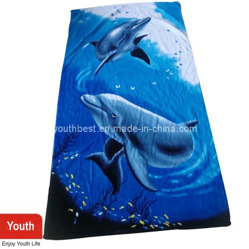Live Dolphin Beach Towel for Holiday