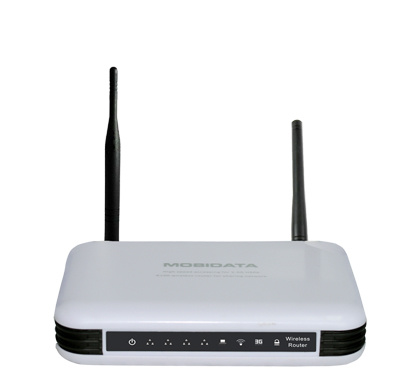 21m HSPA+ Wireless Router with 4 LAN Ports, SIM Slot,