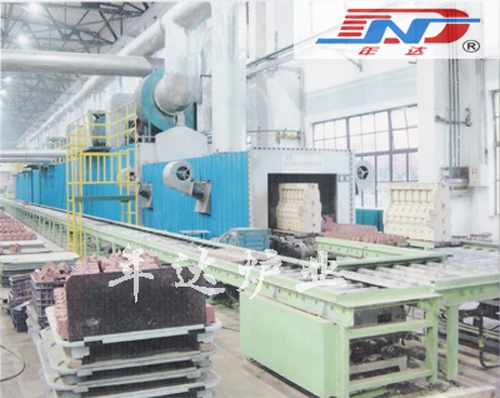 Tunnel Type Hot Air Core Drying Furnace