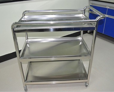 China Best Sale Ss Medical Trolley