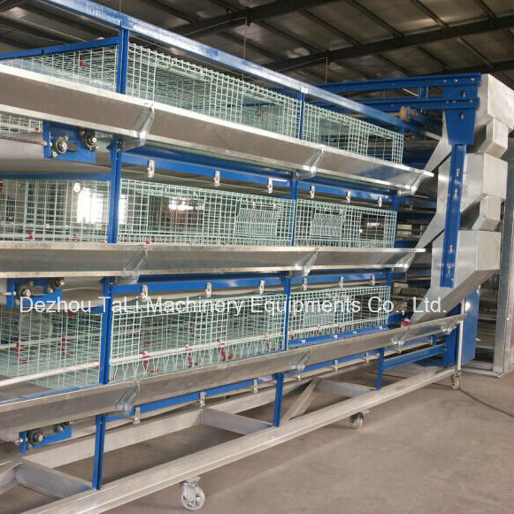 Automatic H Type 3 Tiers Pulletcage Layer for 3tiers